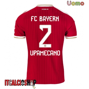 Bayern Munich Dayot Upamecano #2 Prima Maglia 2026-27 Manica Corta